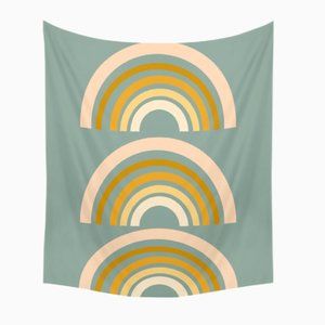 Society6 Autumn Rainbows Wall Tapestry
